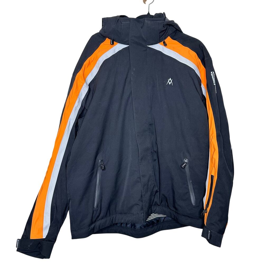 Volkl Nano Technology Winter Ski Snowboard Jacket Winter Outdoor Full Zip Sz XXL